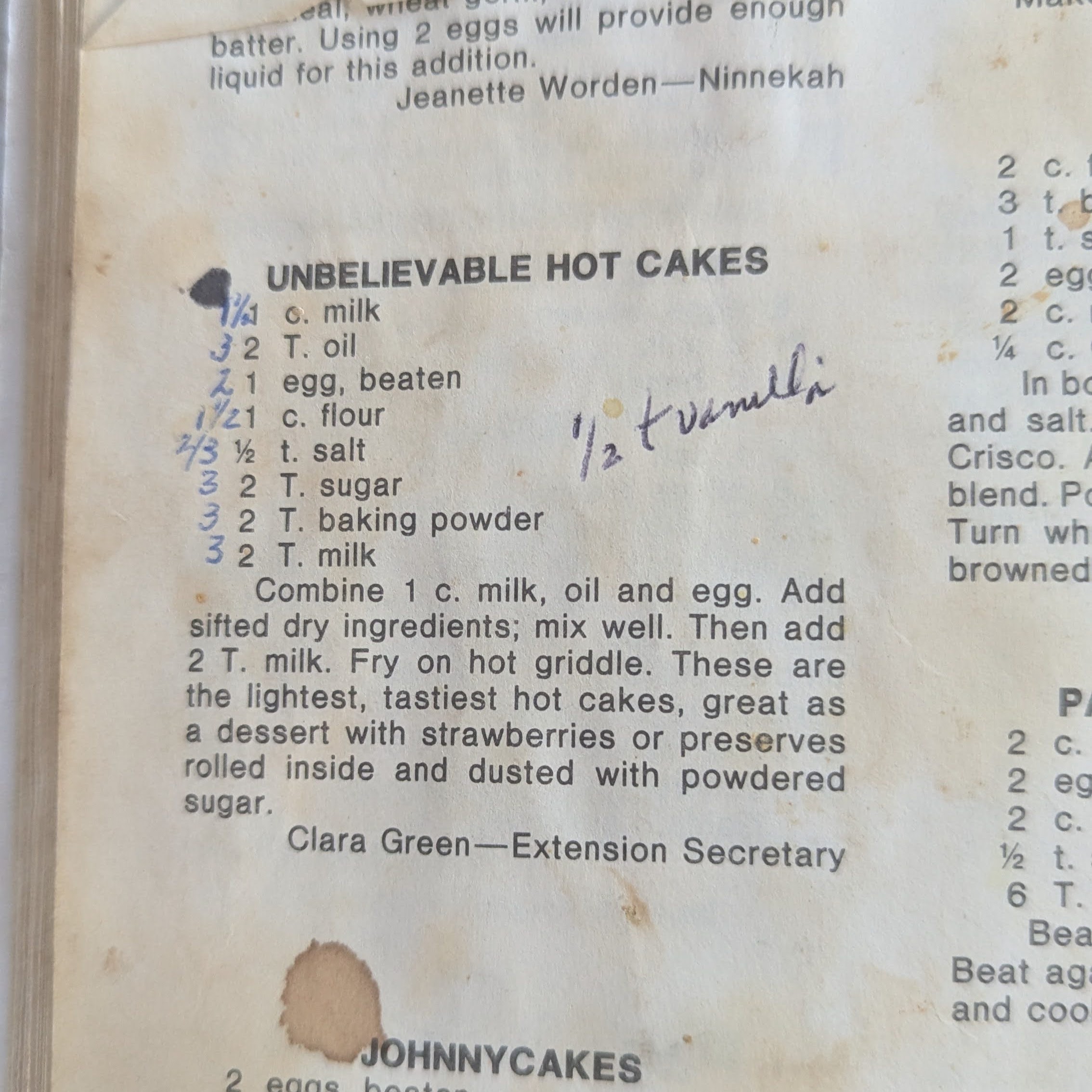 recipe database json archive.org