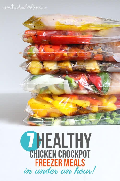 chicken freezer meals for crockpot