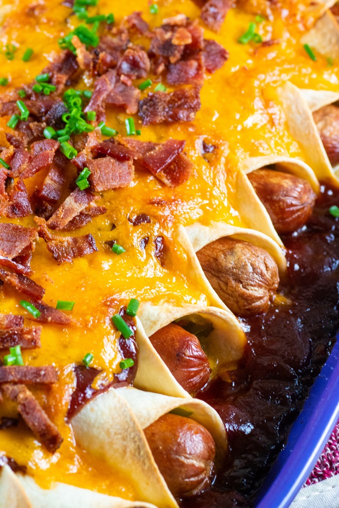 hot dog casserole recipe