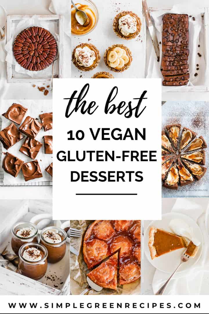 vegan recipes desserts gluten free