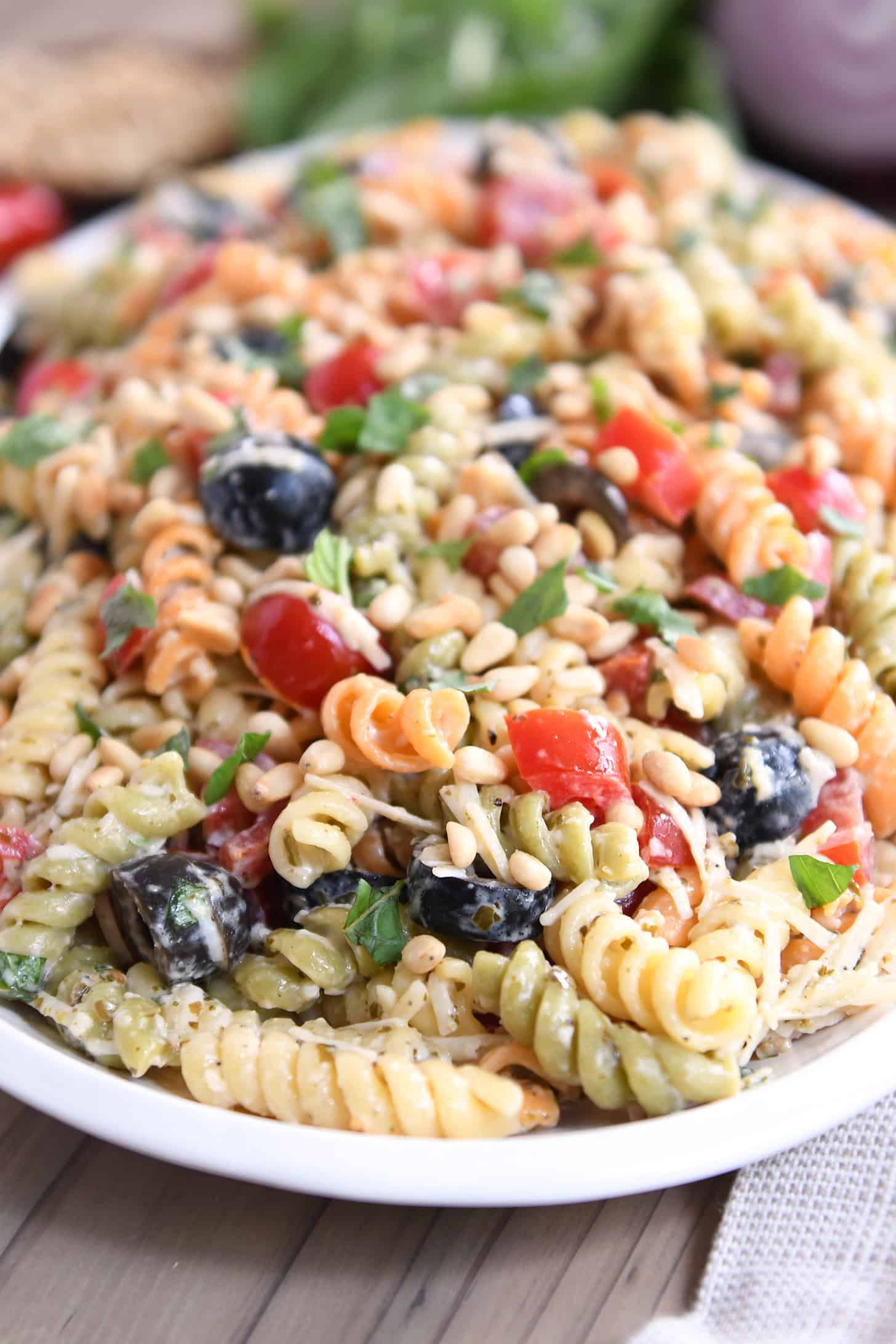 tri color pasta recipe ideas