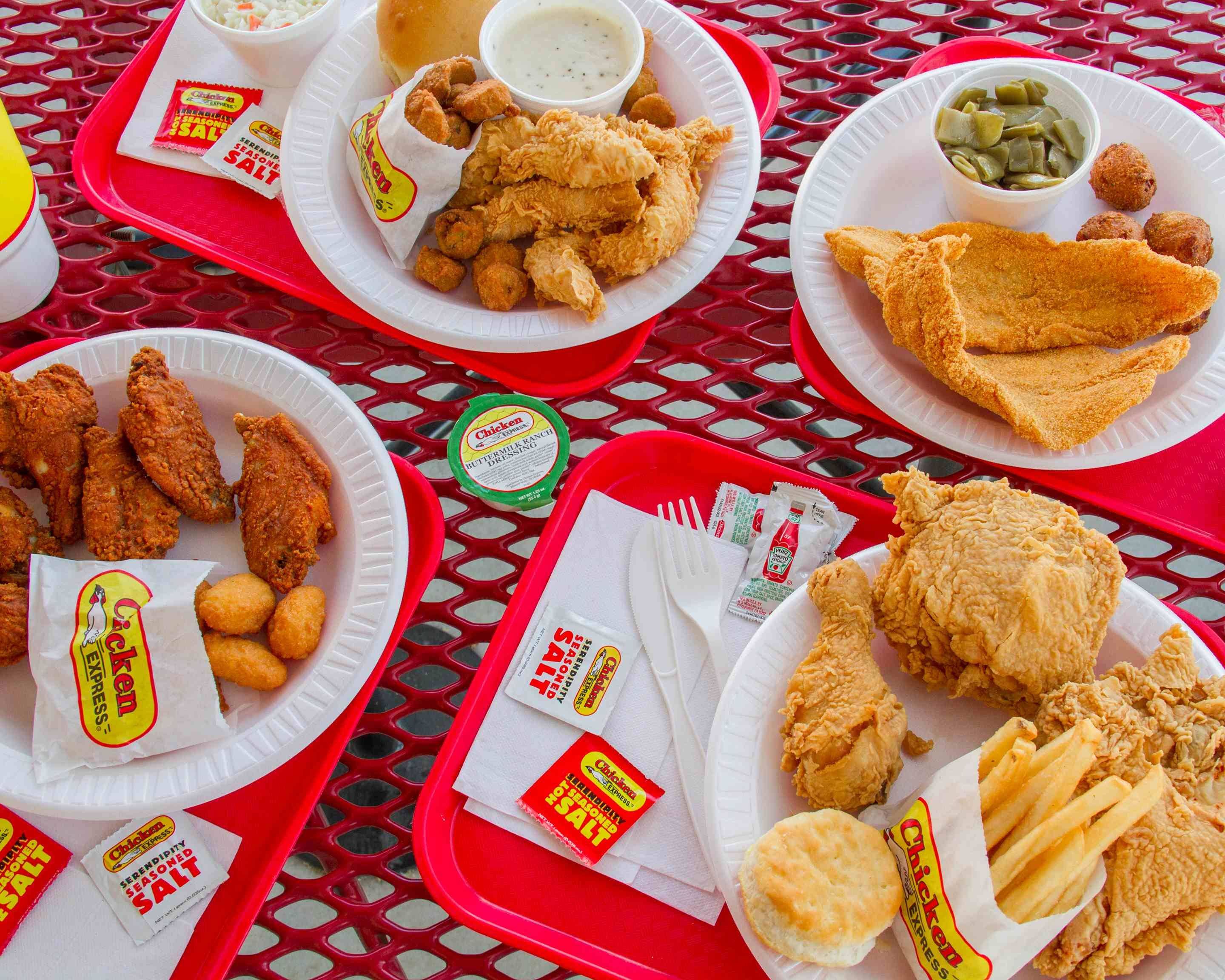 chicken express meals