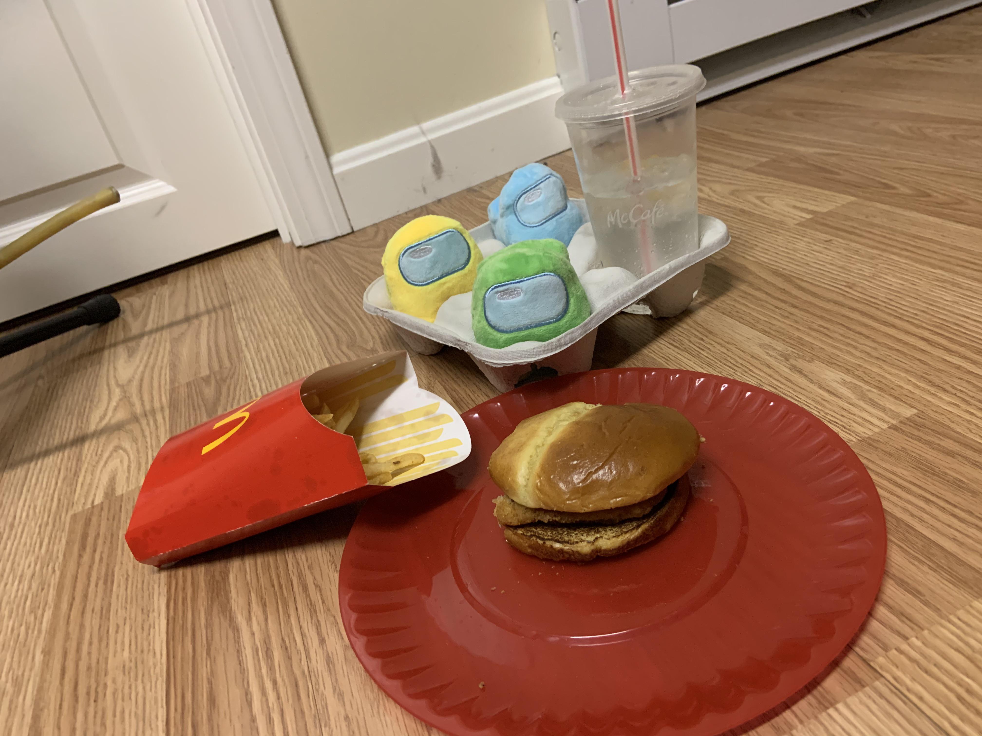 among us happy meal