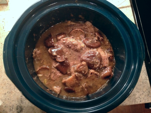 ham steak crock pot recipe