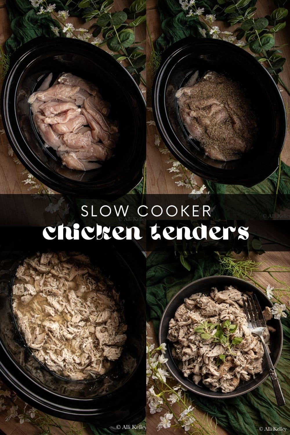 slow cooker chicken tenderloins recipe