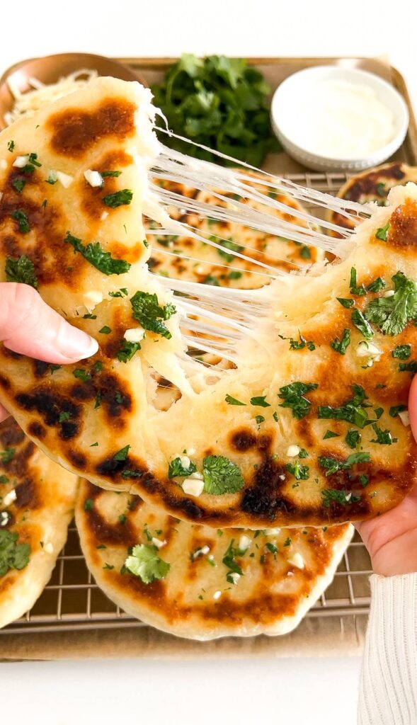 cheese naan recipe