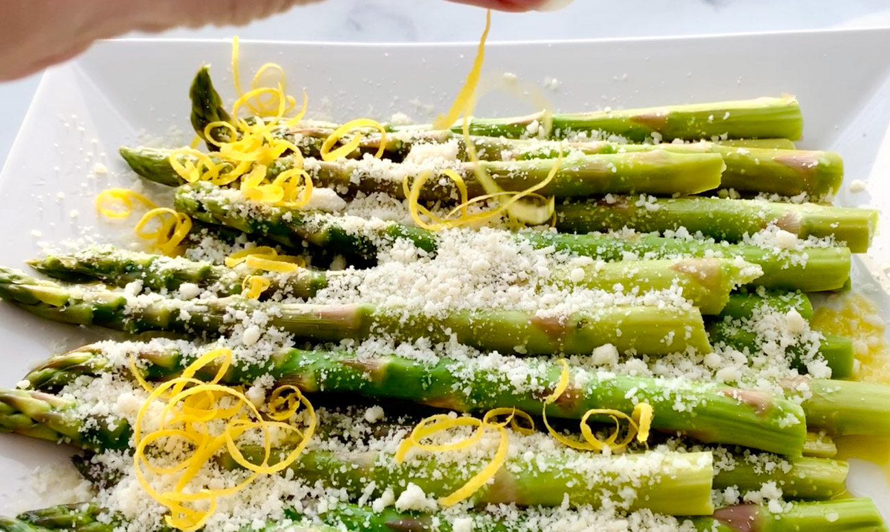steam asparagus recipes