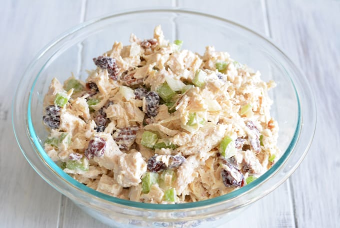 chicken salad recipe with cranberries and pecans