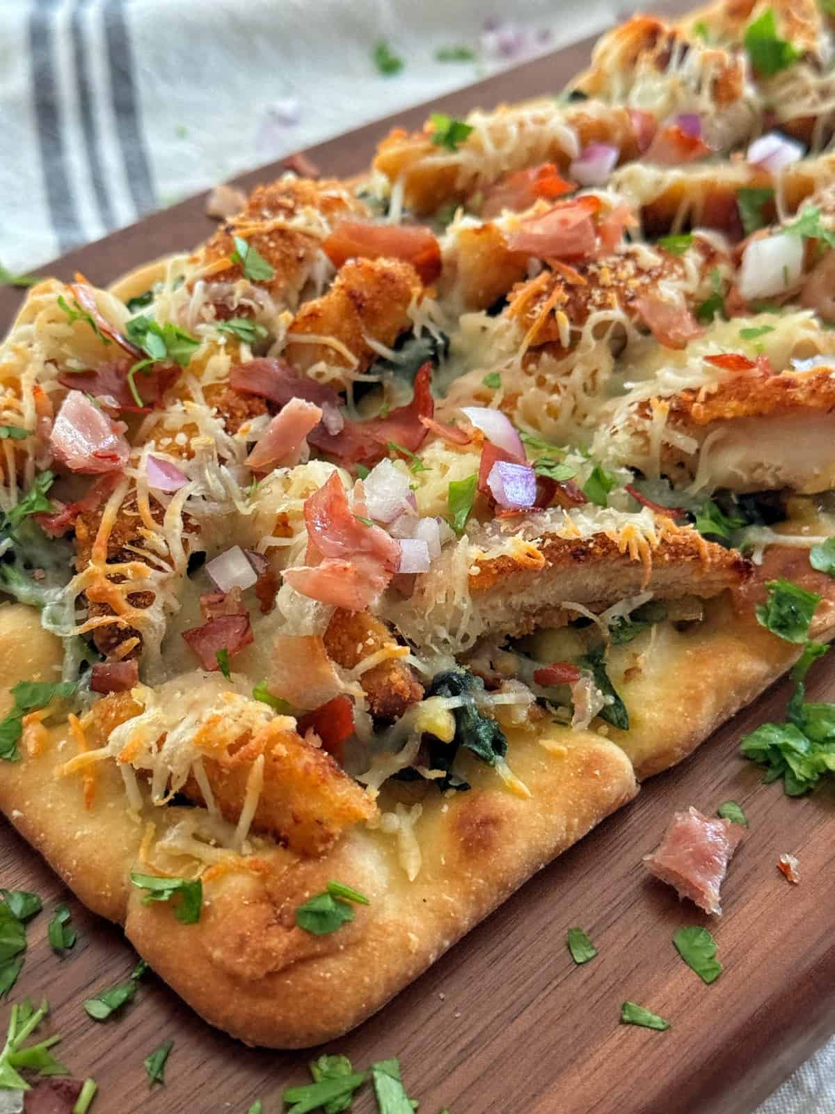 chicken flat bread recipe
