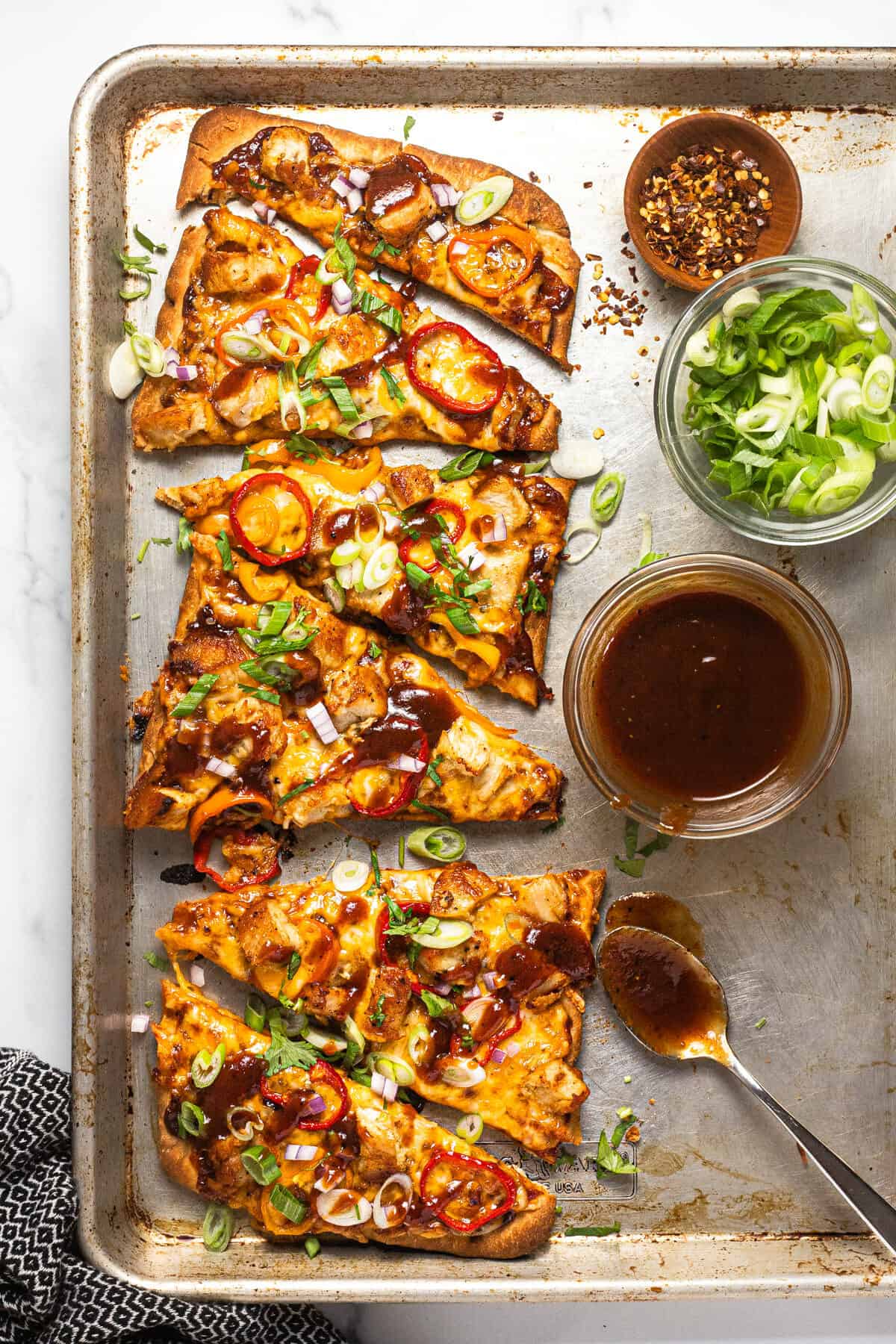 chicken flat bread recipe