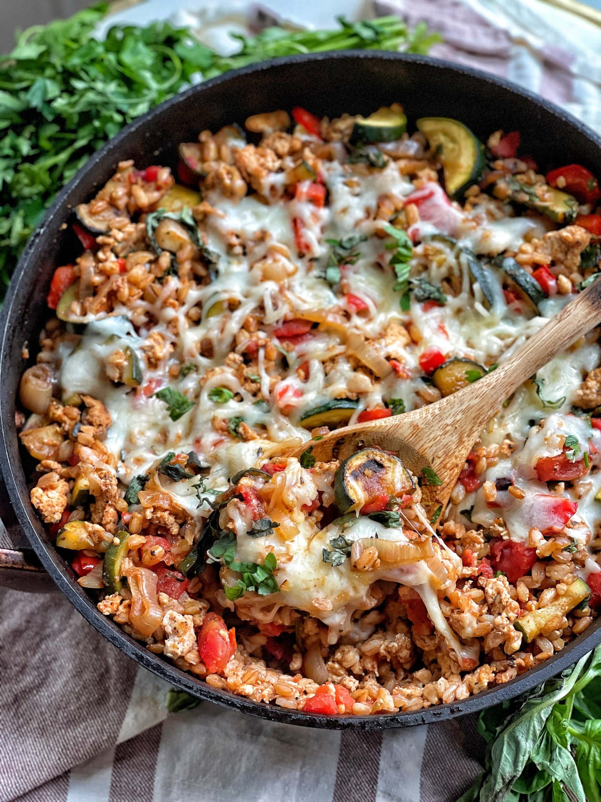 chicken farro recipe