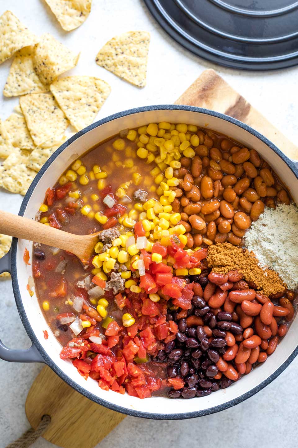taco soup recipe with ranch dressing and taco seasoning