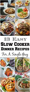 1 person crock pot meals