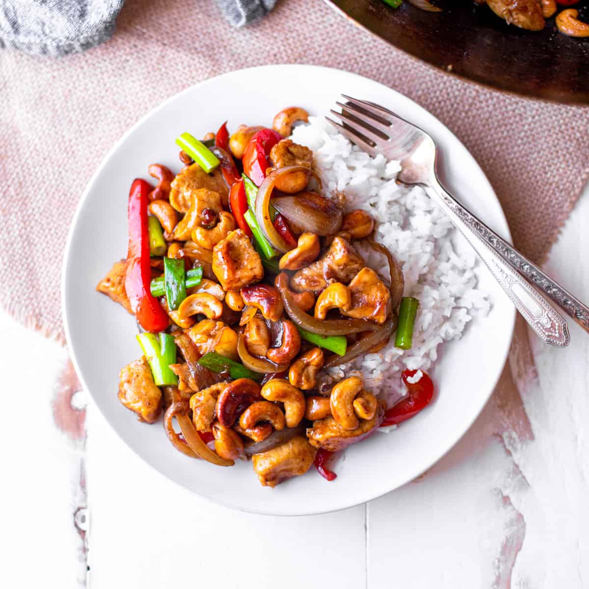 thai cashew nut chicken recipe