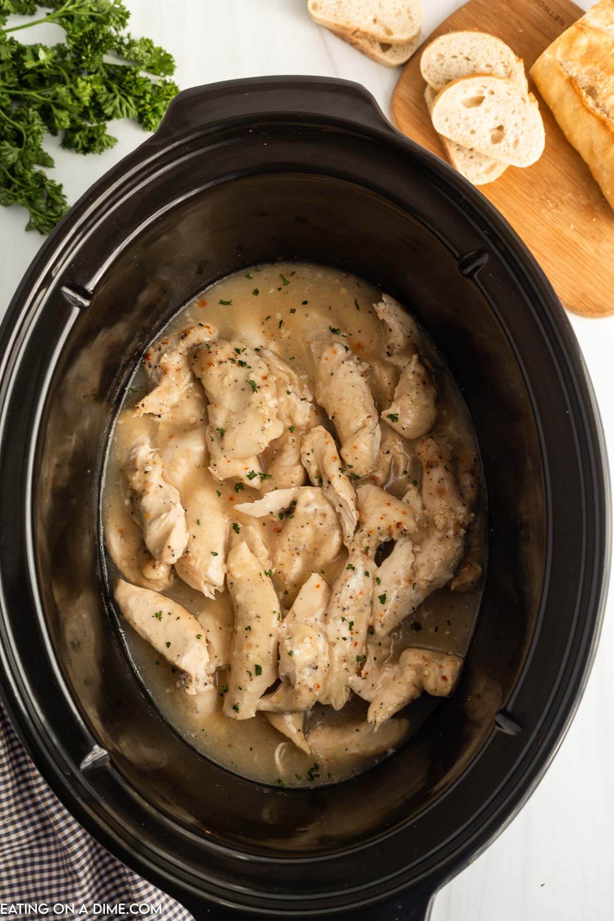 slow cooker chicken tenderloins recipe