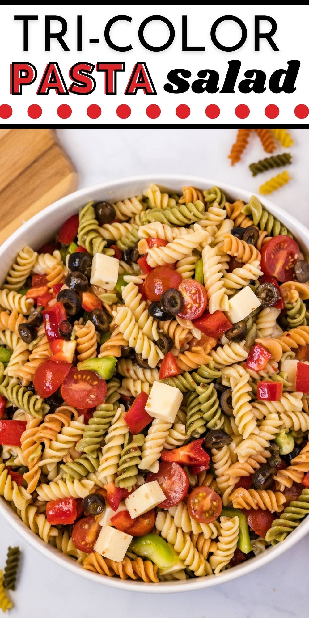 tri color pasta recipe ideas