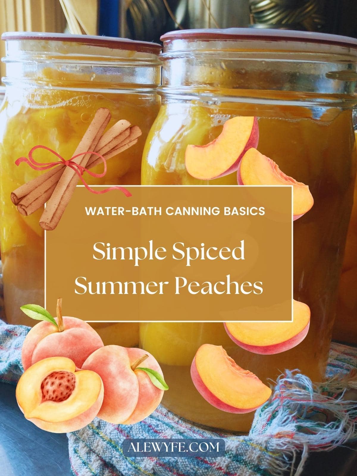 recipes to can peaches
