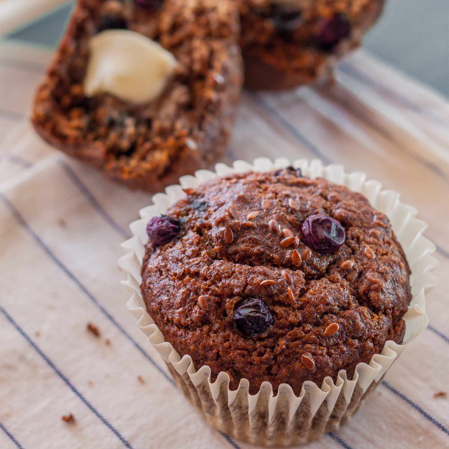 flaxseed muffins recipe