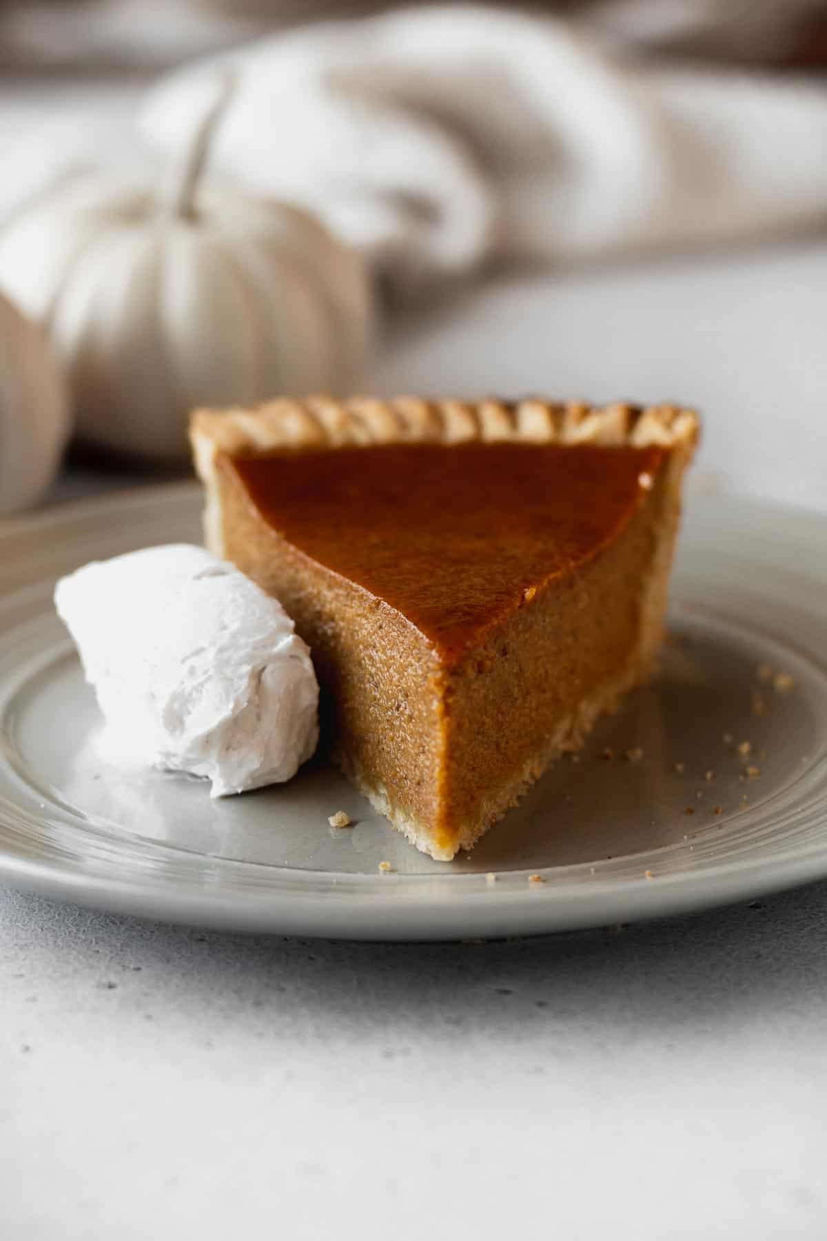 non dairy pumpkin pie recipe