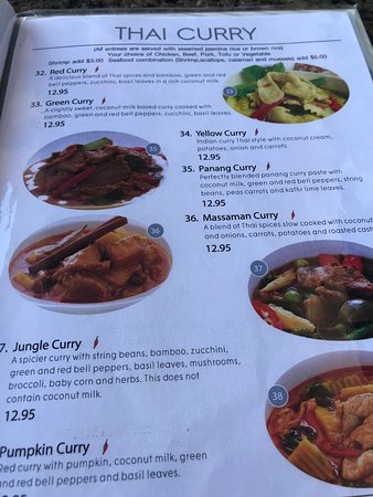 yuma thai cuisine menu
