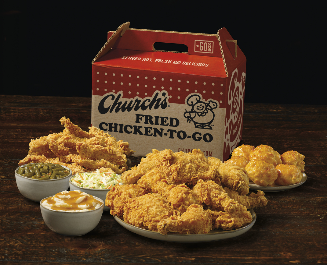 church's chicken family meal