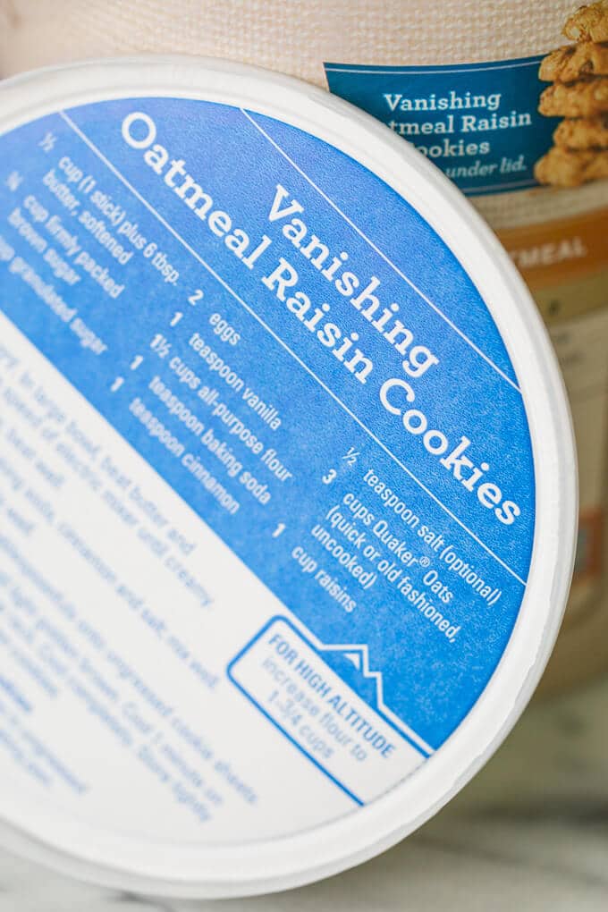 quaker oats recipe for oatmeal cookies