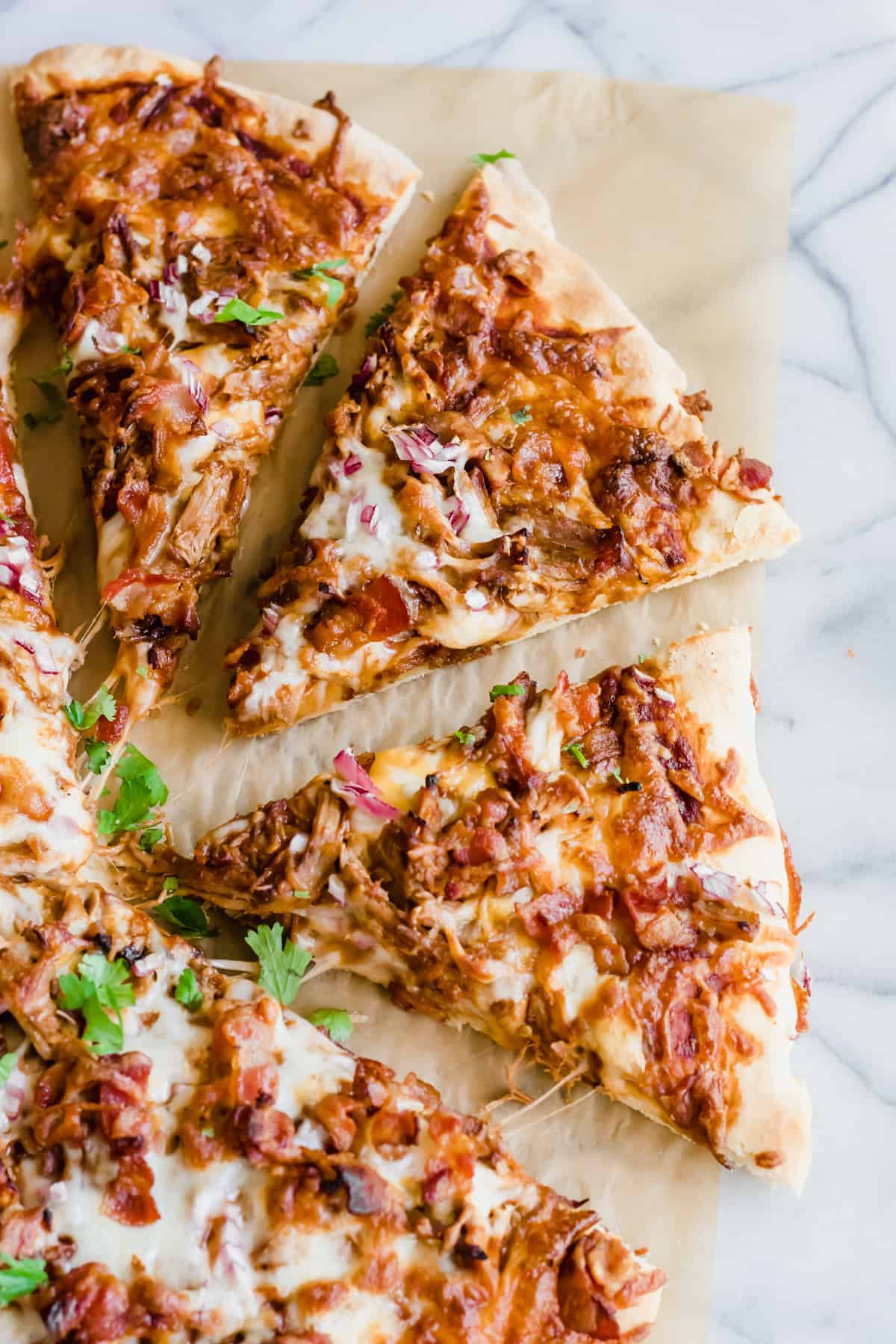 recipe for pulled pork pizza