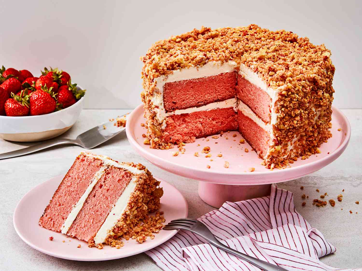 strawberry crunch recipe