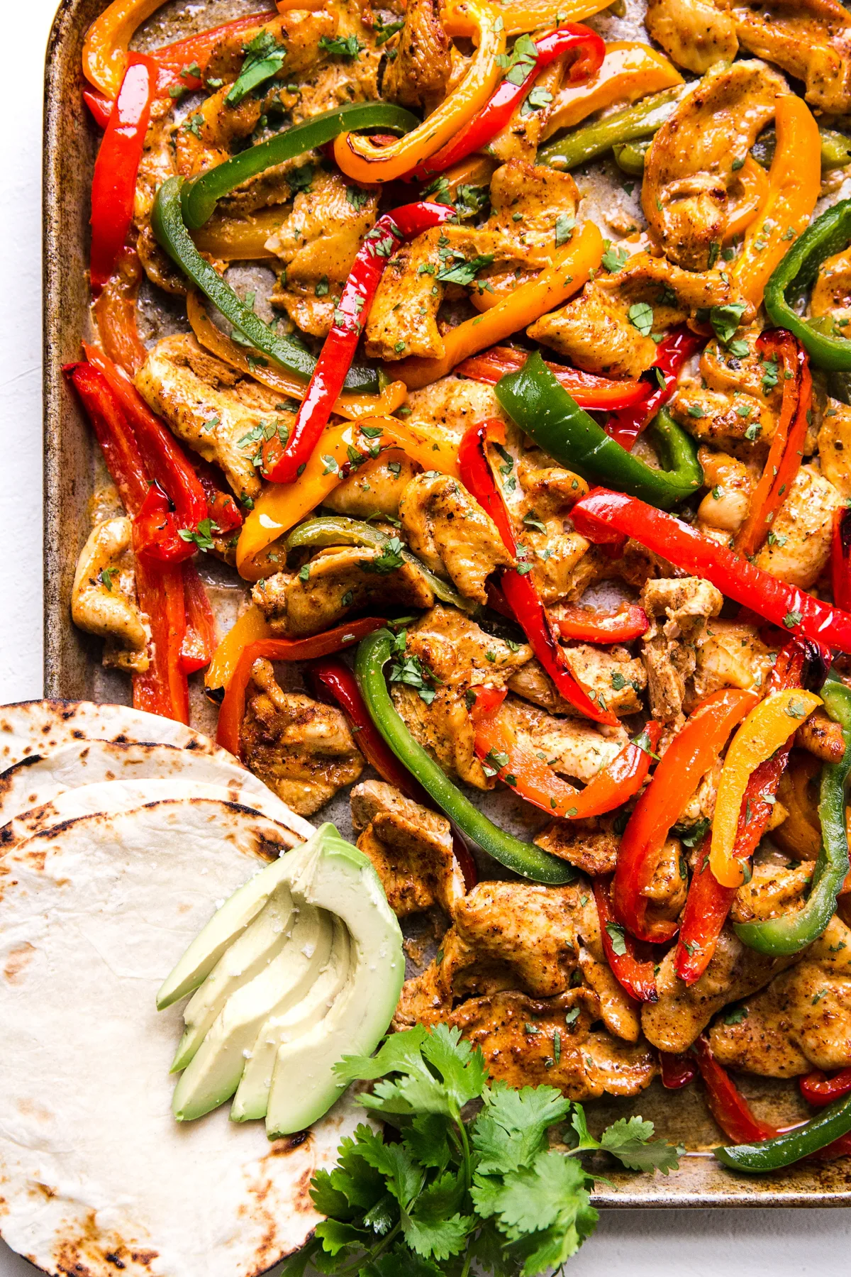 chicken fajita freezer meal