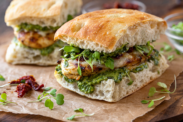 sandwiches with pesto recipes