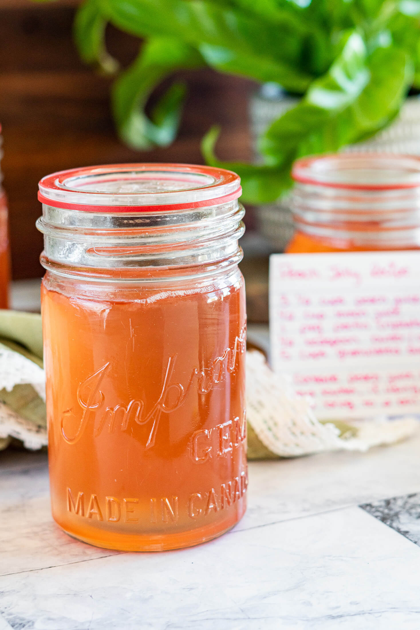 peach jelly recipe canning