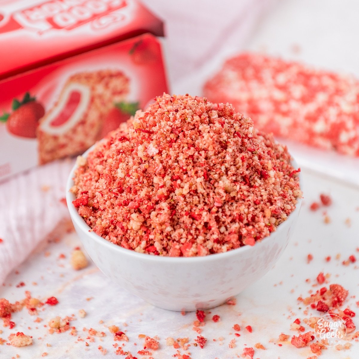 strawberry crunch recipe