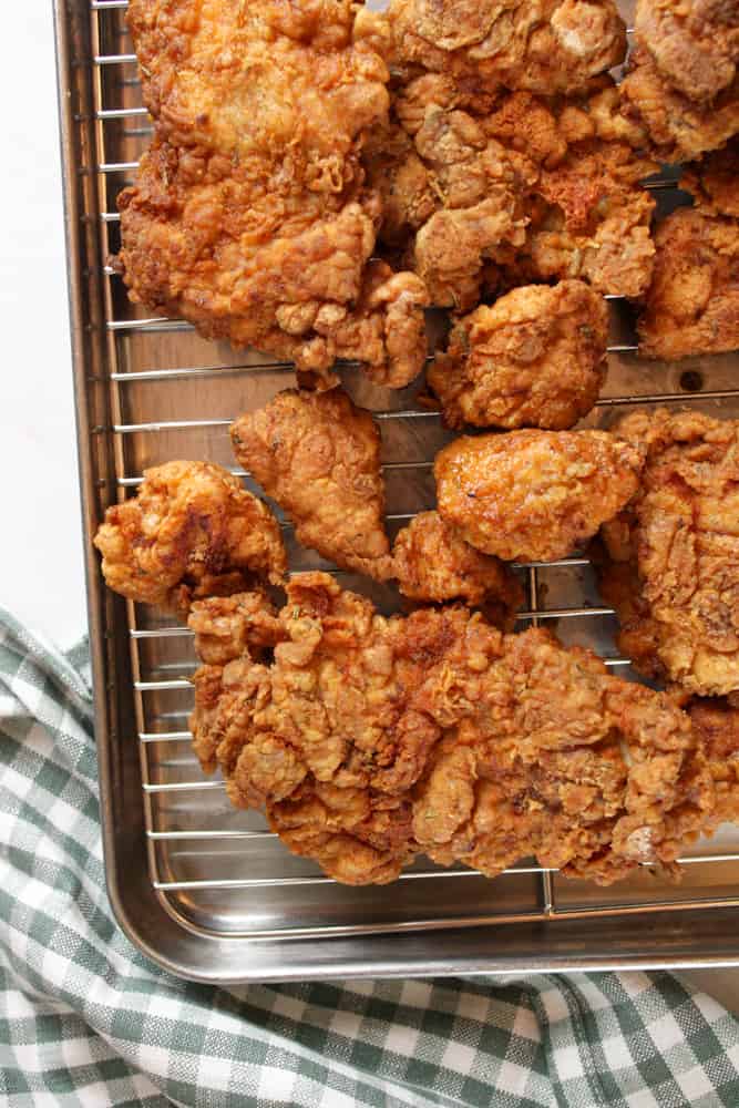 chicken fried chicken recipe without buttermilk