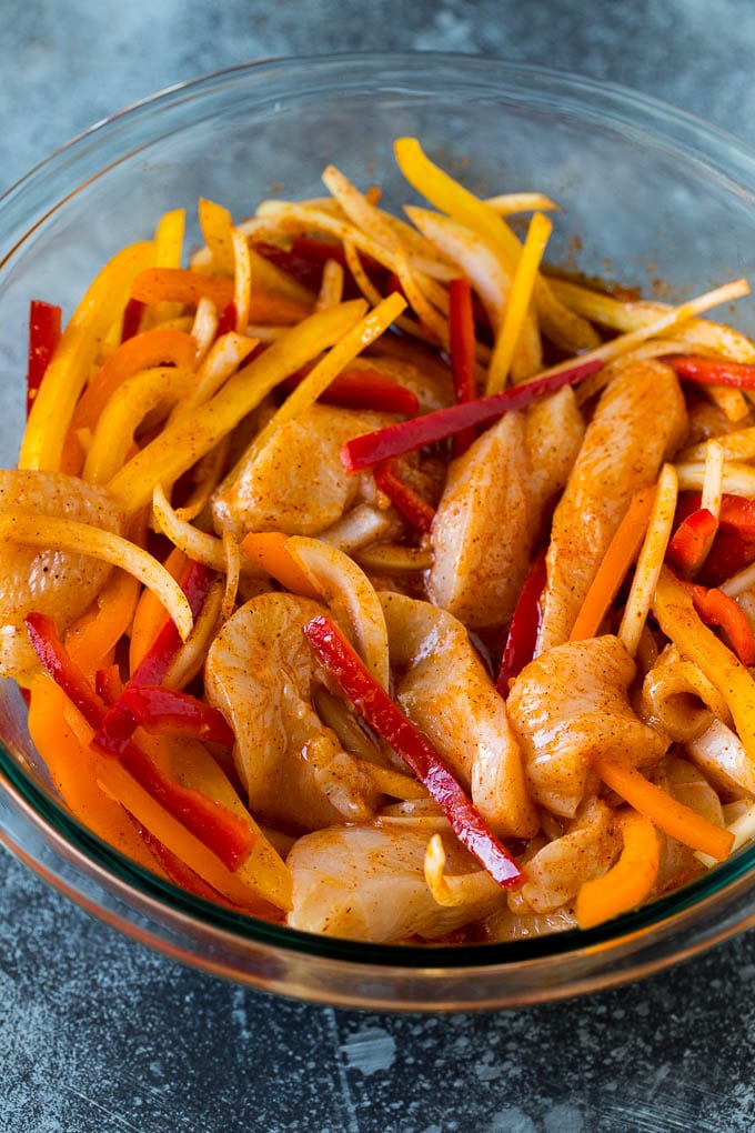 chicken fajita marinade recipe