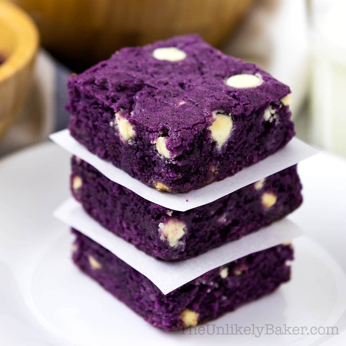 ube brownie recipe