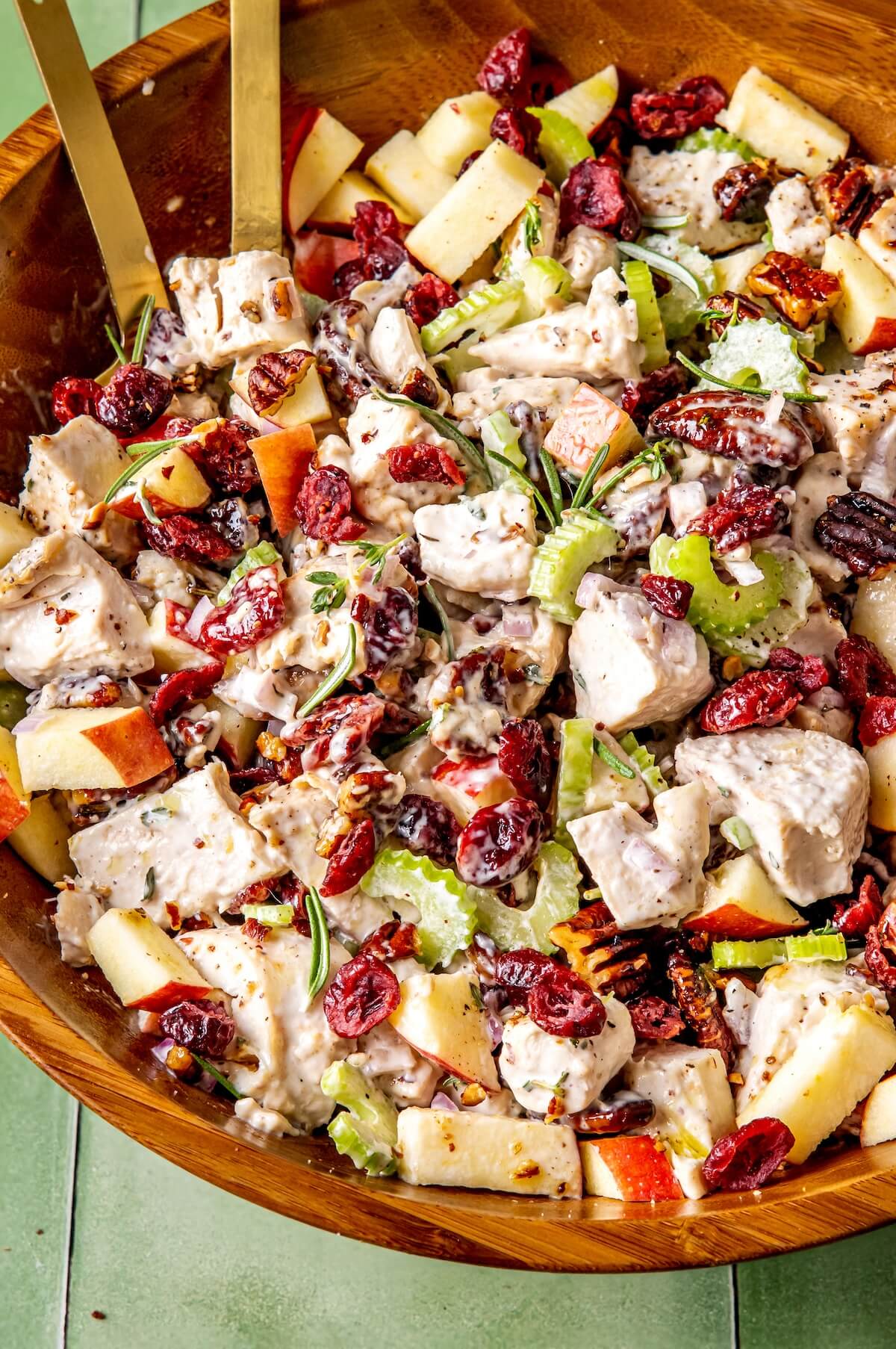 chicken salad recipe with cranberries and pecans