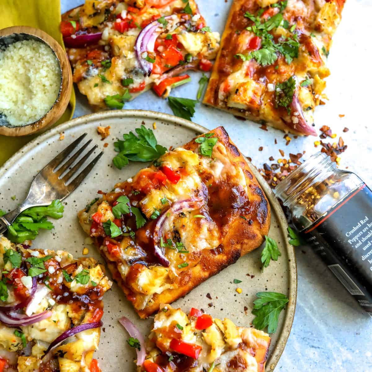 chicken flat bread recipe