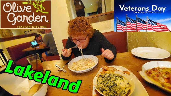 veterans day meal at olive garden