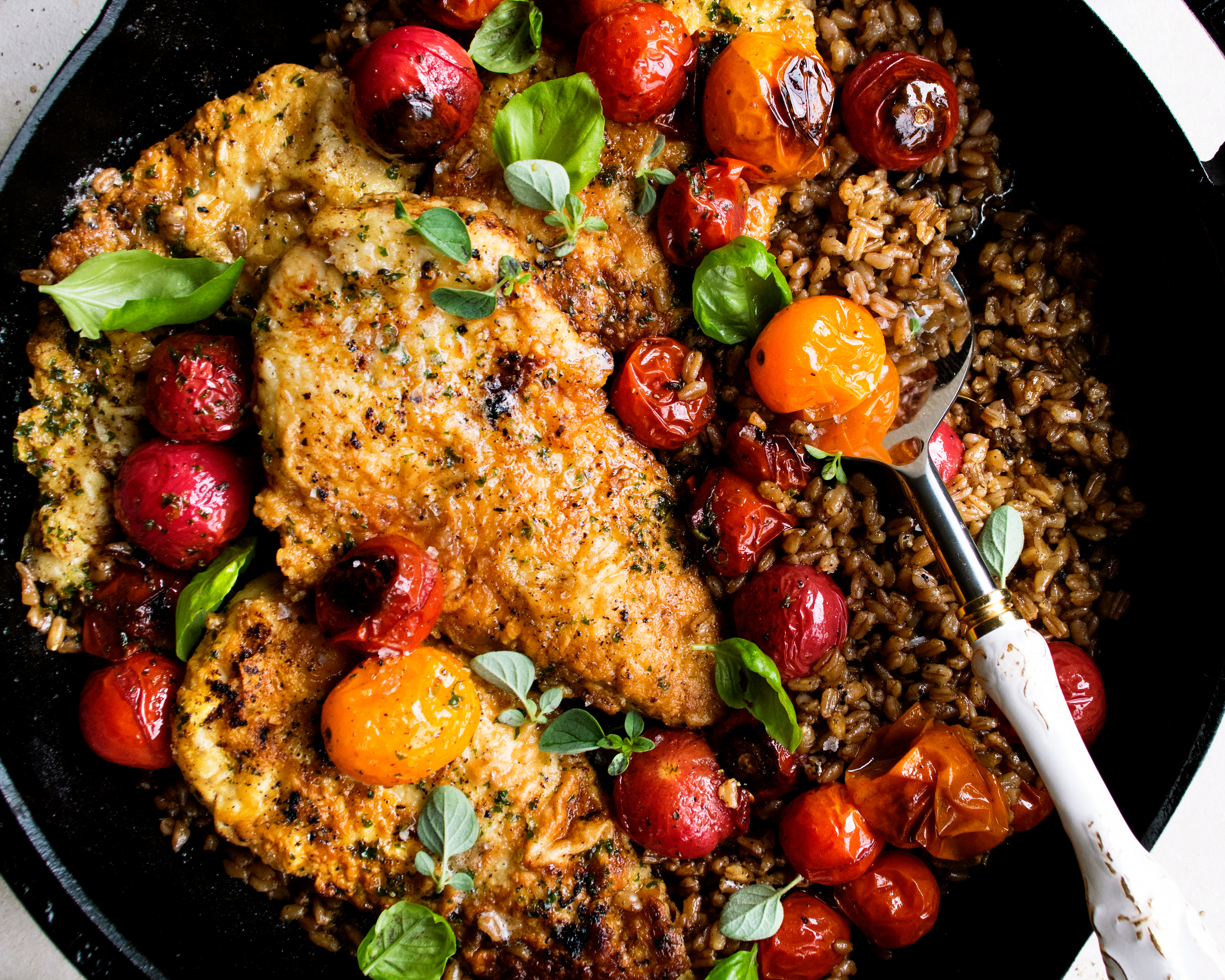 chicken farro recipe