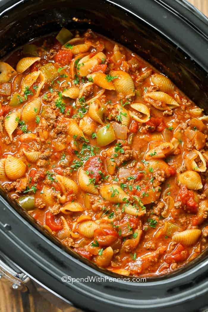 crock pot goulash recipe