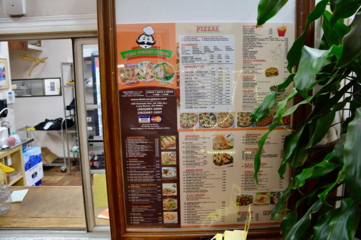 thai curry pizza & thai cuisine long beach menu