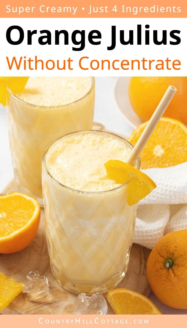 orange julius recipe without concentrate