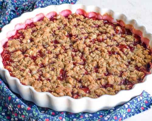 recipe plum crisp