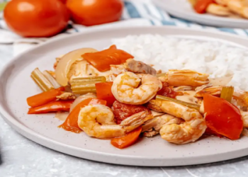 chicken and shrimp recipes with rice