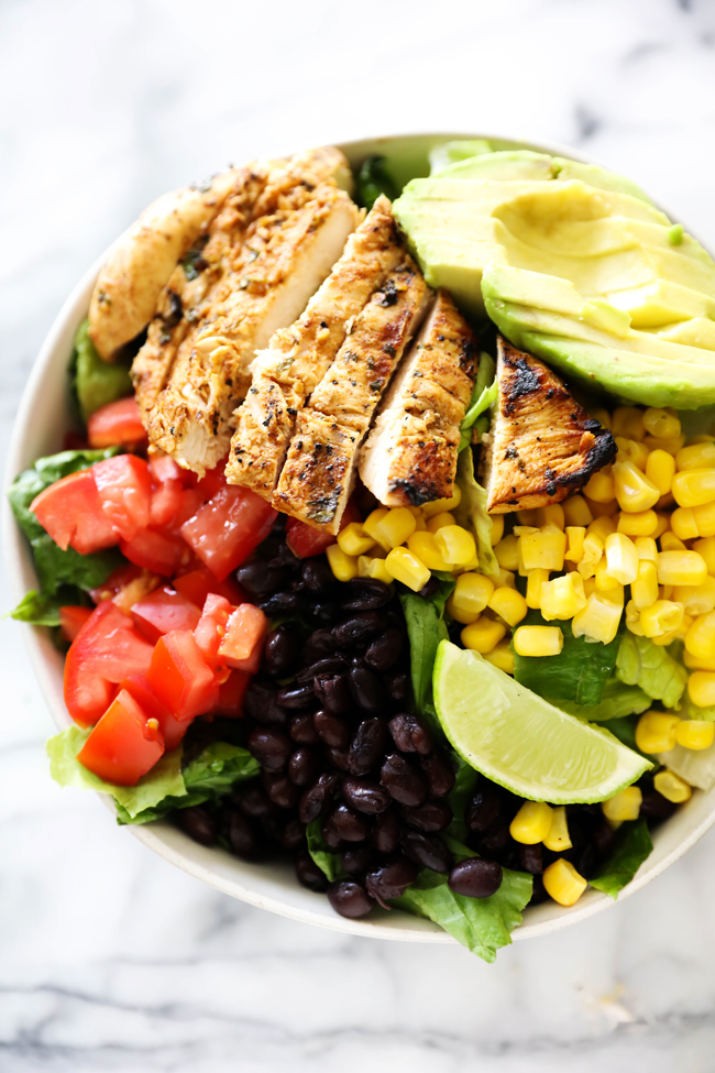 southwestern chicken salad recipe