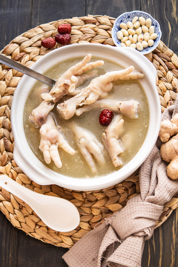 chicken feet soup recipe
