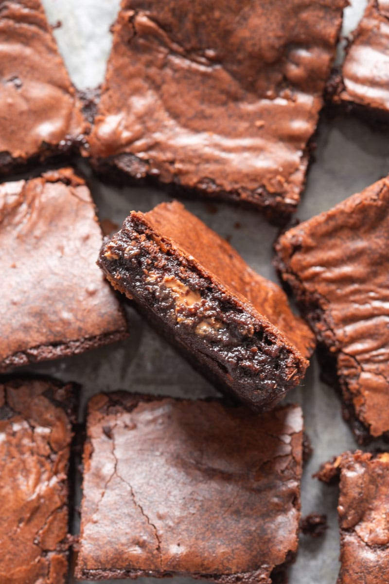 brownies made with almond meal