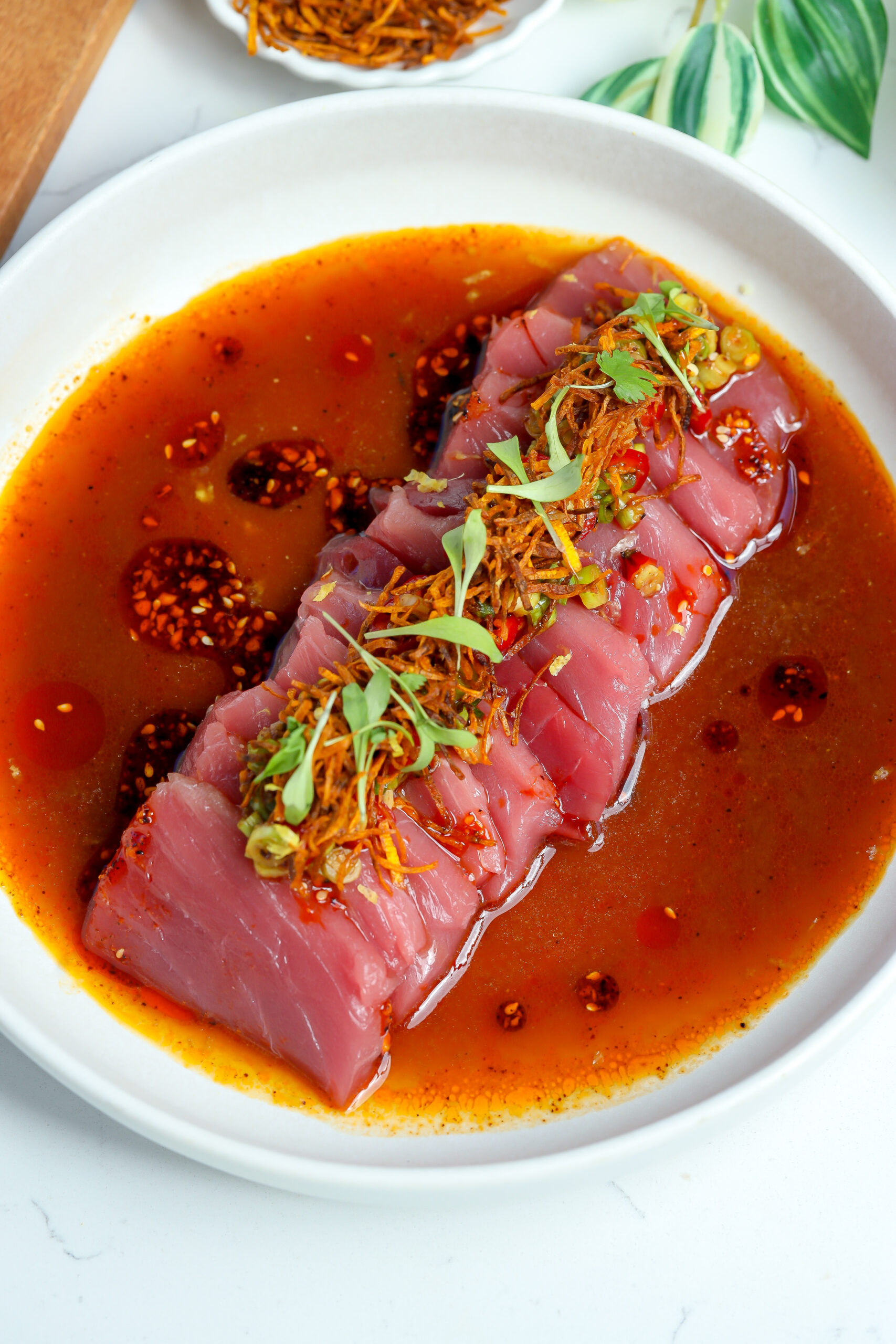 tuna crudo recipe