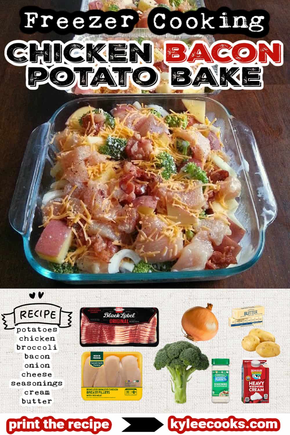 chicken freezer meal