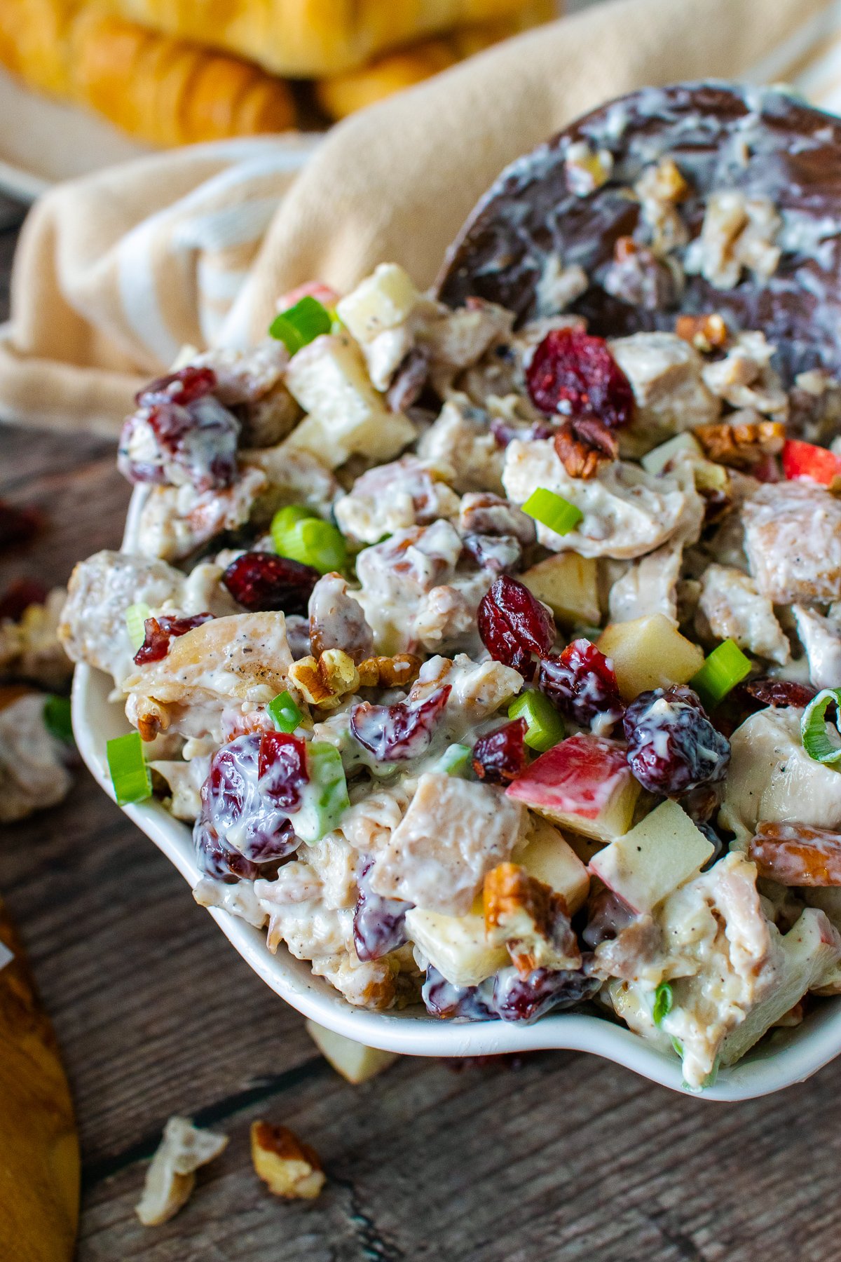 chicken salad recipe with cranberries and pecans